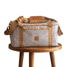 Load image into Gallery viewer, IY Courtney Cooler - Spotted Black on White
