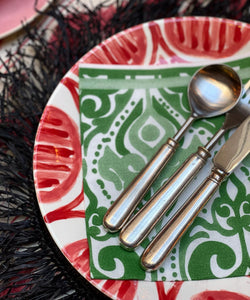 Tavola Napkins - Abstract Green