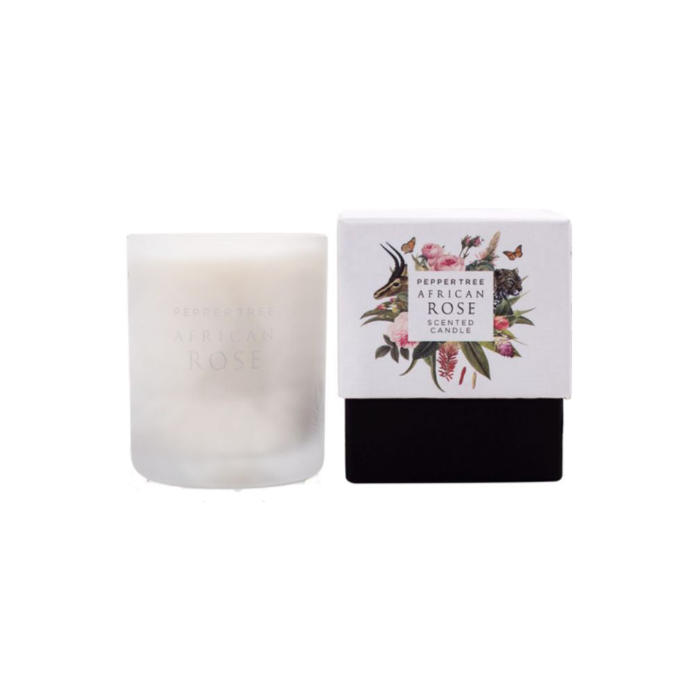 African Rose - Candle in Box