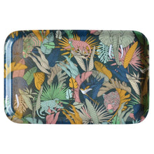 Load image into Gallery viewer, A Love Supreme Melamine Dinner Tray - Wild at Heart Gunmetal
