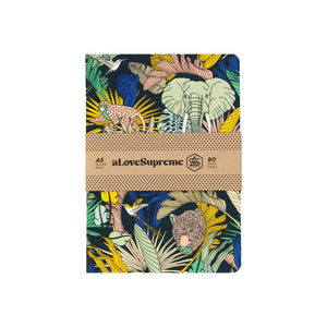 A Love Supreme A5 Blank Soft Cover Notebook - Wild at Heart Assorted