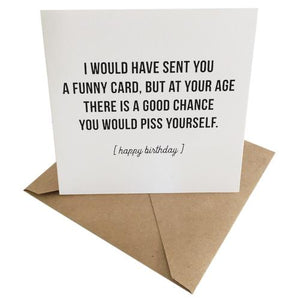 Moon & Back Gift Card - Funny Card