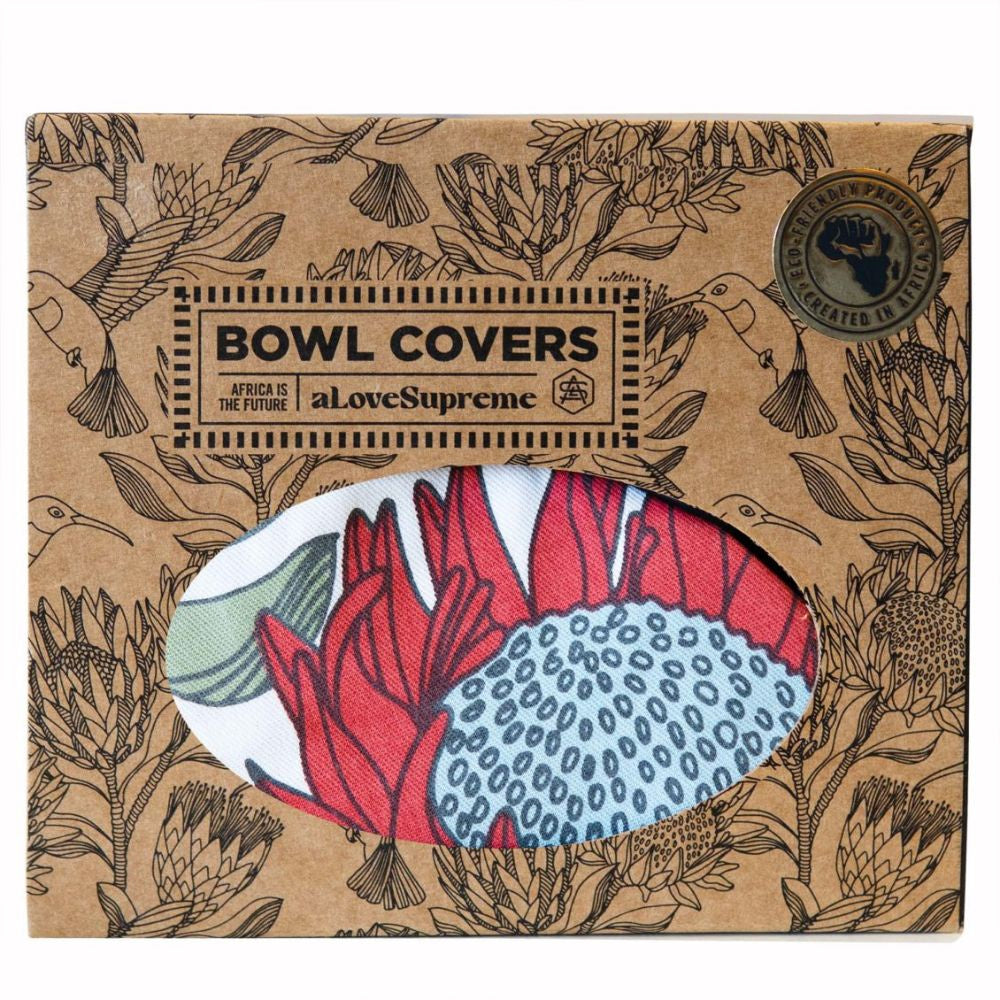 A Love Supreme Bowl Covers Set - Protea (Cream)
