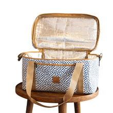 Load image into Gallery viewer, IY Courtney Cooler - Spotted Black on White
