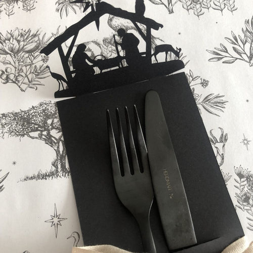 Elsje Designs Pop Up Christmas Cutlery Cards