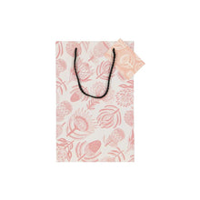 Load image into Gallery viewer, A Love Supreme Large Gift Bag - Floral Kingdom Pink on  White
