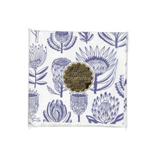Load image into Gallery viewer, A Love Supreme Paper Napkins - Floral Kingdom Blue on White
