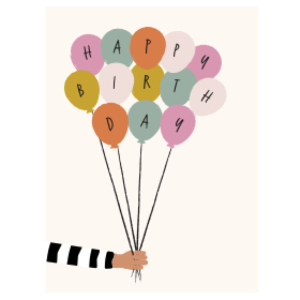 Studio Italiana Card - Birthday Balloons