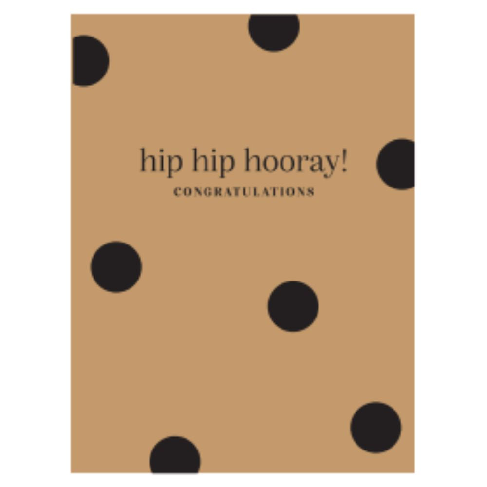 Studio Italiana Card - Hip Hip Hooray (craft)