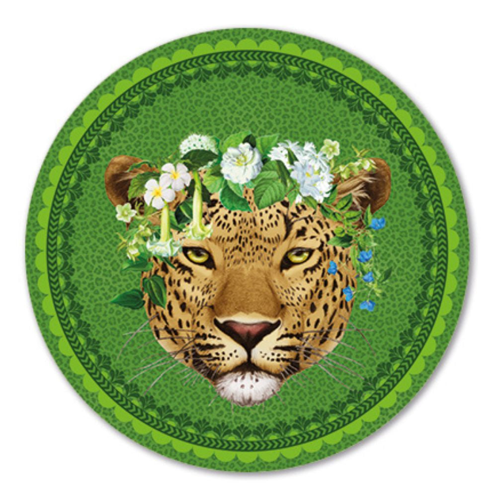 Macaroon Licence Disc Sticker - Cape 2 Congo Emerald Wreath