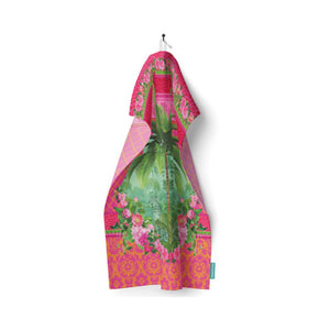 Macaroon Cotton Hand Towel Cape To Congo -  Ruby Scene