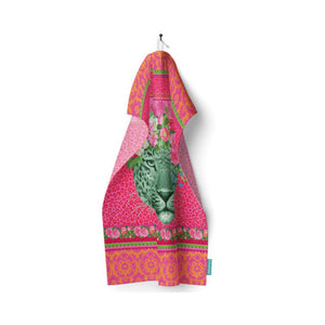 Macaroon Cotton Hand Towel Cape To Congo -  Ruby Wreath
