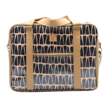 Load image into Gallery viewer, IY Overnight Bag with Leather Handles - Cracked Earth Sand
