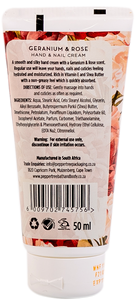 Geranium & Rose Hand & Nail Cream