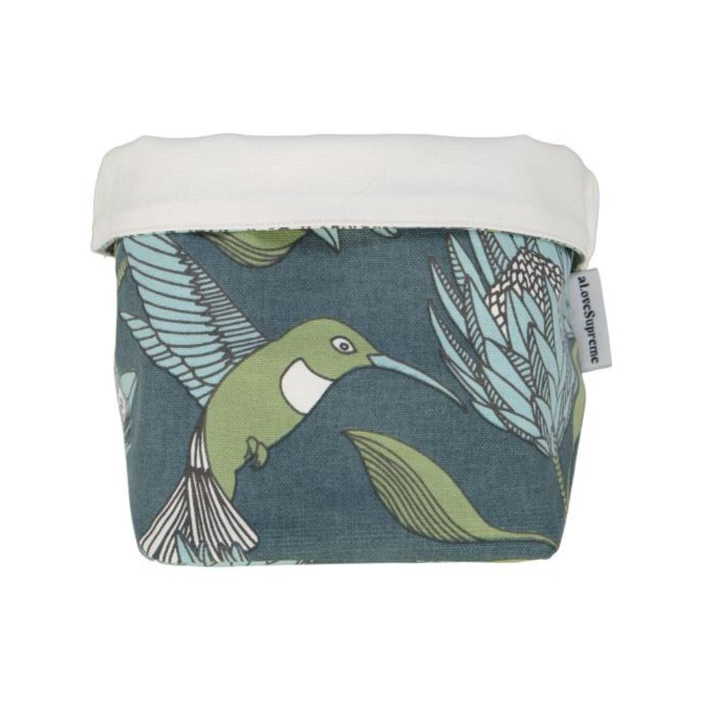 A Love Supreme Soft Pots - Protea Blue on Gunmetal Small