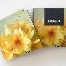 Load image into Gallery viewer, Tableart Coasters Square 6 pk - Clivia
