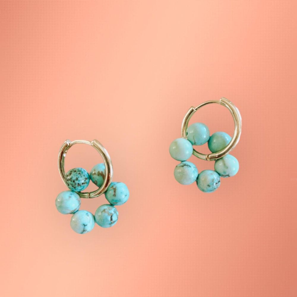 Summer & Salt Turquoise Cleo Earrings