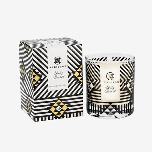 Heritage Africa Unity Basket Candle