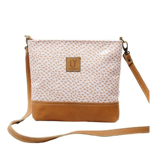 IY Zoey Sling - Spotted Gold on White